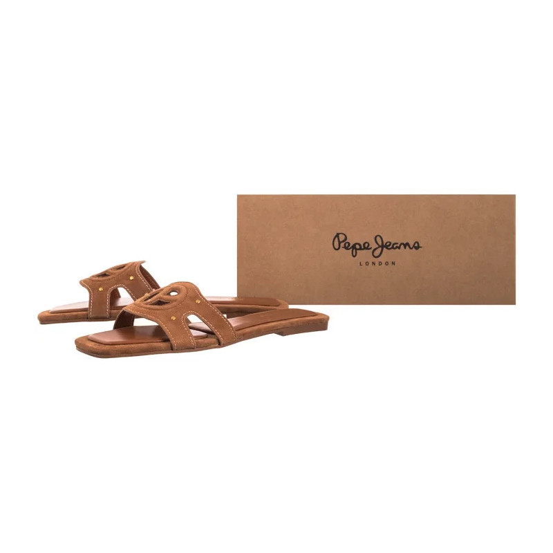 Pepe Jeans Frida Soft Tan Brown PLS90697 869 (PE44-a) Moteriški batai/šlepetės