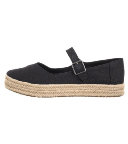 Toms Carolina Mary Jane Black Heavy Canvas 10021878 (TS51-a) batai