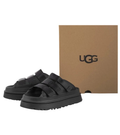 UGG W Goldenglow Slide 1167430 BLK (UA154-b) Moteriški batai/šlepetės