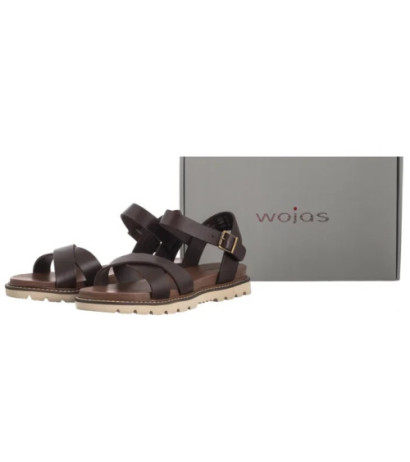 Wojas Brązowe 76196-52 (WO283-b) sandalai