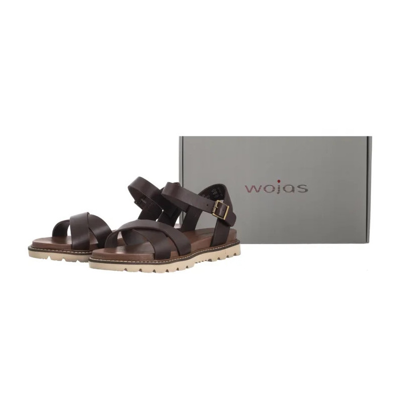 Wojas Brązowe 76196-52 (WO283-b) sandalai