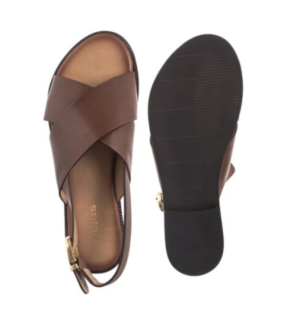 Wojas Brązowe 76071-52 (WO291-b) sandalai