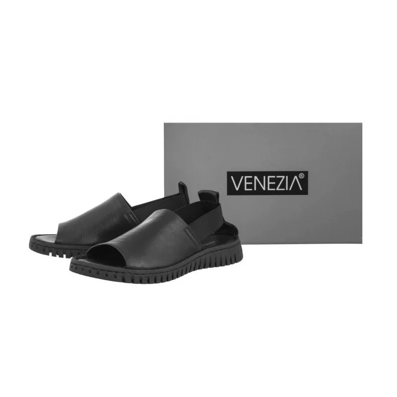 Venezia Czarne L022LEBLOBS093 (VE838-d) sandalai