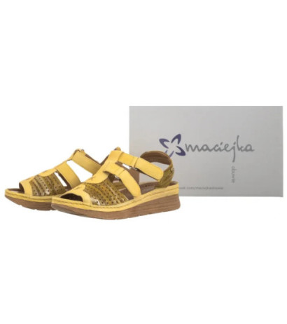 Maciejka Białe L6847-11/00-1 (MA1352-b) sandalai
