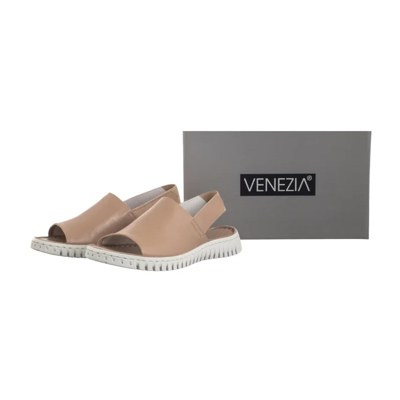 Venezia Beżowe L023LEBEOBS093 (VE839-b) sandalai