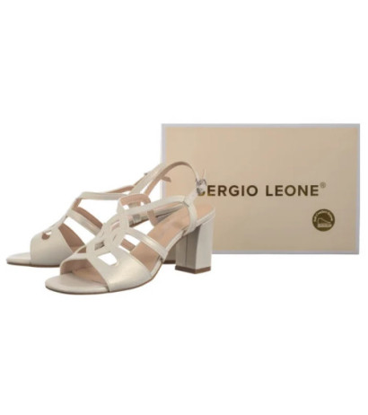 Sergio Leone Perłowe SK 884 (SL572-a) sandalai