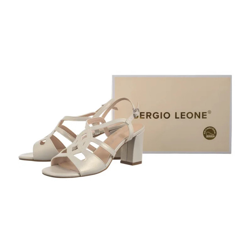 Sergio Leone Perłowe SK 884 (SL572-a) sandalai