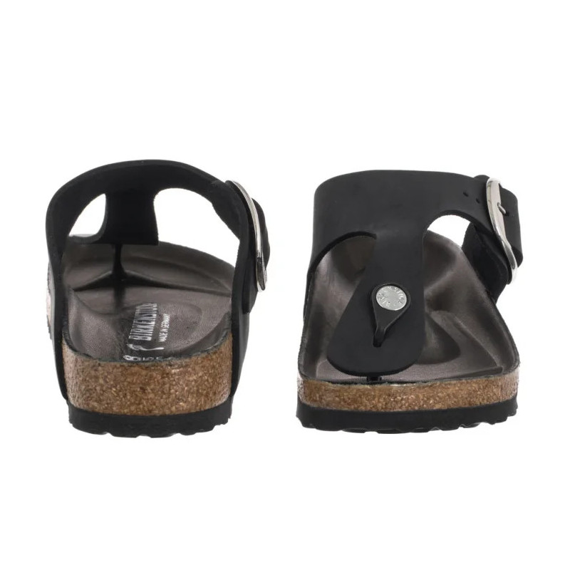 Birkenstock Gizeh Big Buckle Narrow Black 1023337 (BK306-a) šlepetės