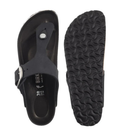 Birkenstock Gizeh Big Buckle Narrow Black 1023337 (BK306-a) šlepetės