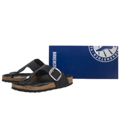 Birkenstock Gizeh Big Buckle Narrow Black 1023337 (BK306-a) šlepetės