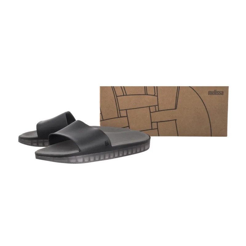 Melissa Beach Slide Next Gen A 32947/53884 Matte Black/Smoke (ML373-a) Moteriški batai/šlepetės
