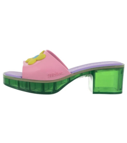 Melissa Shape+Lazy Oaf AD 33566/AA388 Green/Pink/Lilac (ML364-c) Moteriški batai/šlepetės