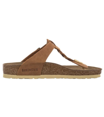 Birkenstock Gizeh Braided Cognac 1021355 (BK310-a) šlepetės