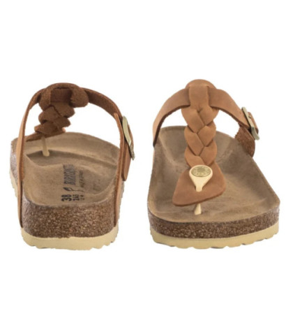 Birkenstock Gizeh Braided Cognac 1021355 (BK310-a) šlepetės