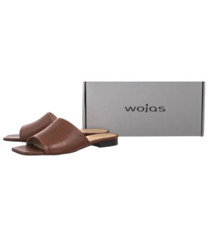 Wojas Brązowe 74150-53 (WO292-a) Moteriški batai/šlepetės