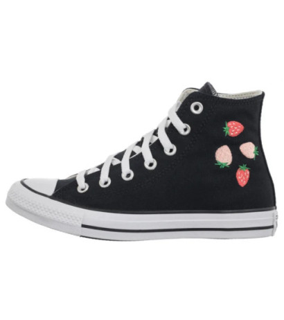 Converse CTAS Hi Black/Soft Red/Green A14932C (CO769-a) bateliai