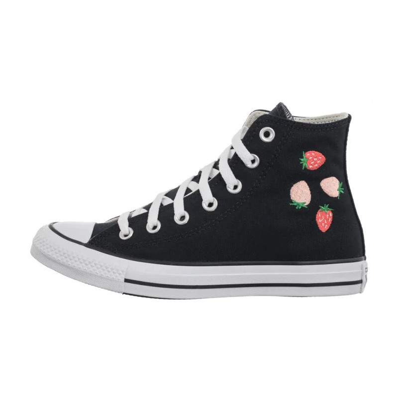 Converse CTAS Hi Black/Soft Red/Green A14932C (CO769-a) bateliai
