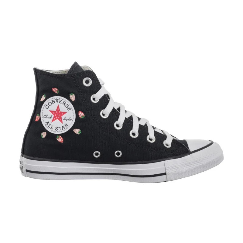 Converse CTAS Hi Black/Soft Red/Green A14932C (CO769-a) bateliai