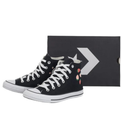 Converse CTAS Hi Black/Soft Red/Green A14932C (CO769-a) bateliai