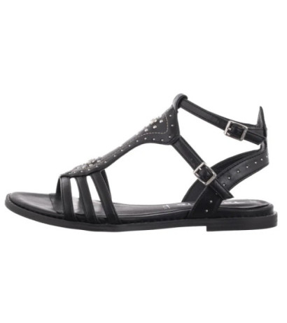 Tamaris Czarne 1-28147-44 001 Black (TM548-a) sandalai