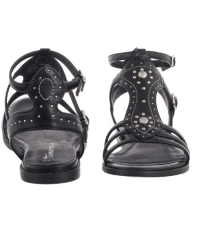 Tamaris Czarne 1-28147-44 001 Black (TM548-a) sandalai