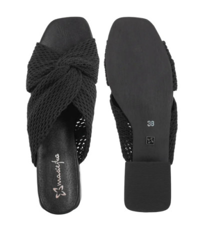 Maciejka Czarne 06955-01/00-0 (MA1360-b) Moteriški batai/šlepetės