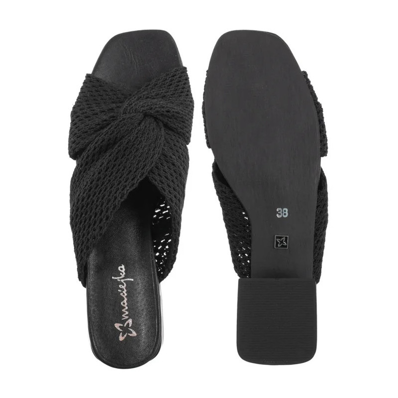 Maciejka Czarne 06955-01/00-0 (MA1360-b) Moteriški batai/šlepetės