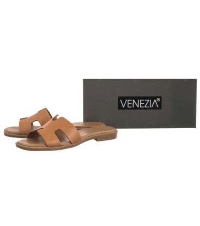 Venezia Brązowe B053LEBROBK110 (VE846-a) Moteriški batai/šlepetės
