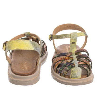 Maciejka Żółte 06803-07/00-5 (MA1365-b) sandalai