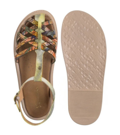 Maciejka Żółte 06803-07/00-5 (MA1365-b) sandalai