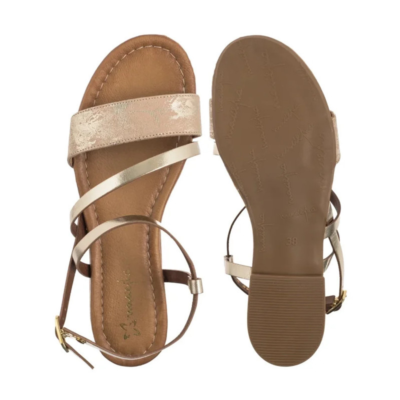Maciejka Złote 06966-25/00-1 (MA1366-a) sandalai