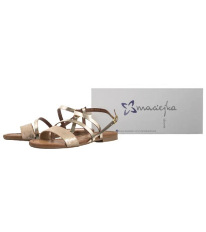 Maciejka Złote 06966-25/00-1 (MA1366-a) sandalai