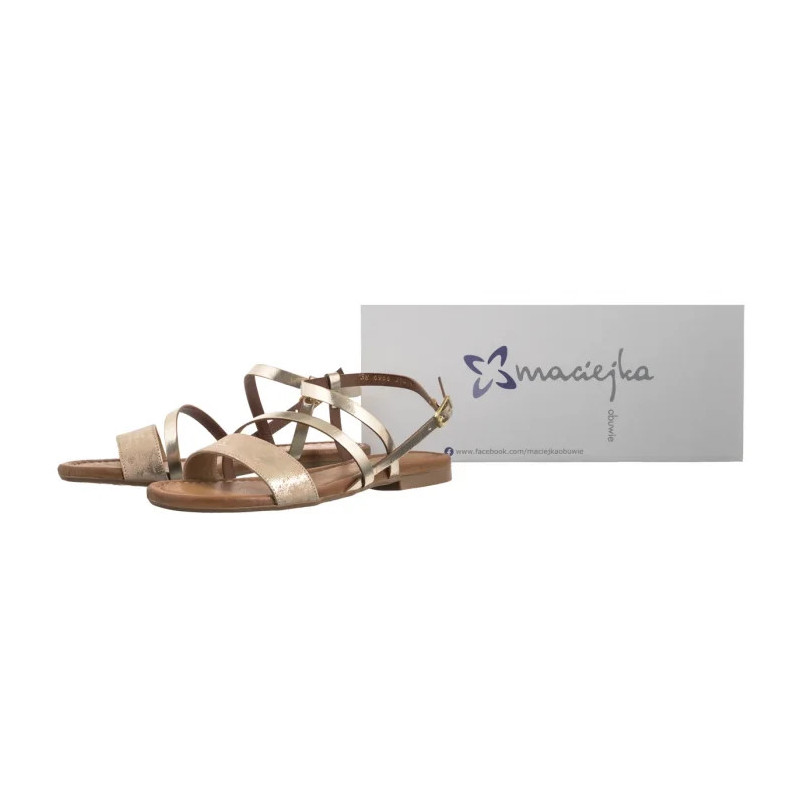 Maciejka Złote 06966-25/00-1 (MA1366-a) sandalai