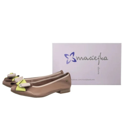 Maciejka Brązowe P6801-14/00-0 (MA1369-b) bateliai