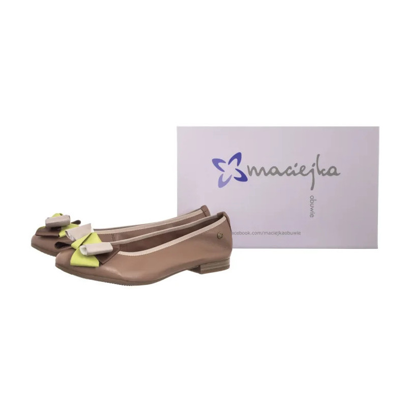Maciejka Brązowe P6801-14/00-0 (MA1369-b) bateliai