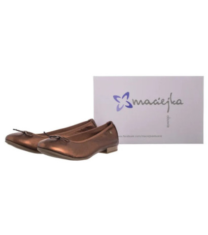 Maciejka Brązowe P6800-02/00-0 (MA1368-d) bateliai
