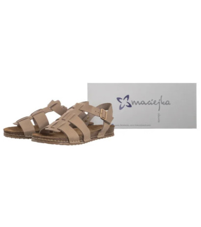 Maciejka Beżowe 06999-04/00-0 (MA1359-b) sandalai