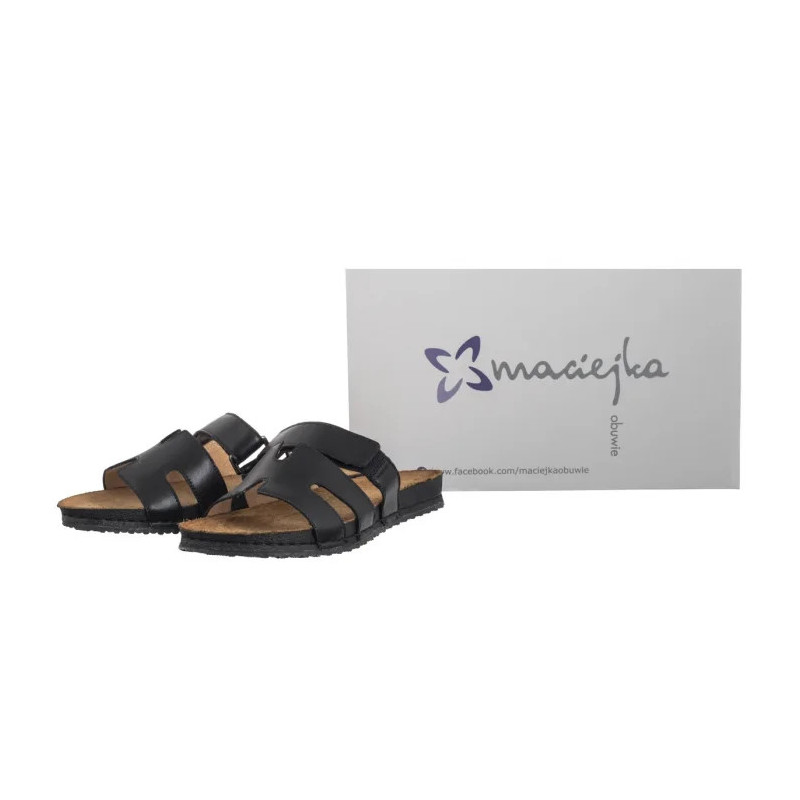Maciejka Czarne 06994-01/00-5 (MA1377-a) Moteriški batai/šlepetės