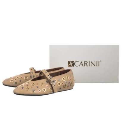 Carinii Beżowe 10046-491-000-000-000 (CI814-a) bateliai