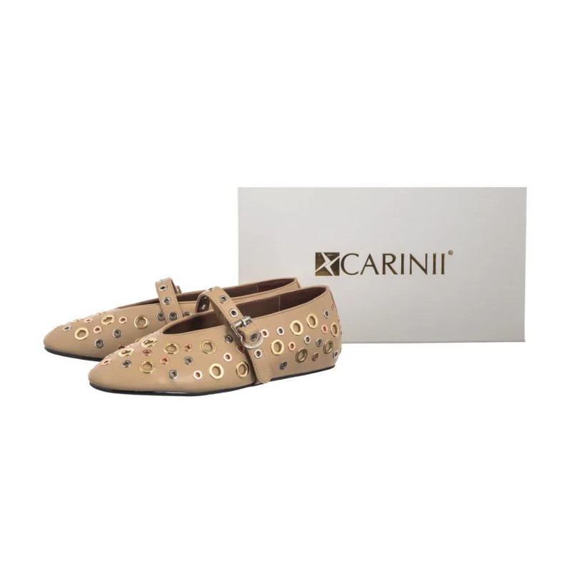 Carinii Beżowe 10046-491-000-000-000 (CI814-a) bateliai