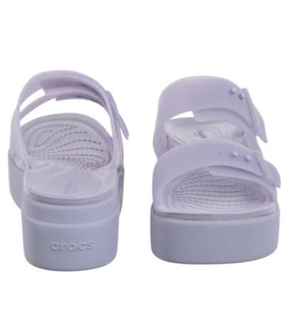 Crocs Brooklyn Buckle Frosted Low Wedge Purple Moon 210980-5BR (CR368-a) Moteriški batai/šlepetės