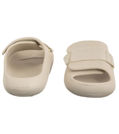 Crocs Mellow Luxe Recovery Slide Stucco 209413-160 (CR374-a) Moteriški batai/šlepetės