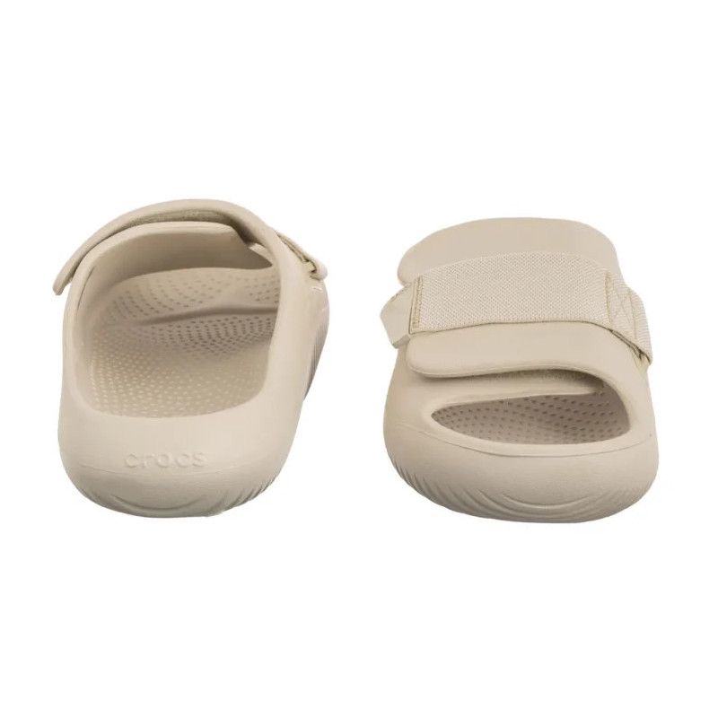Crocs Mellow Luxe Recovery Slide Stucco 209413-160 (CR374-a) Moteriški batai/šlepetės