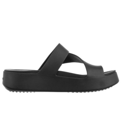 Crocs Getaway Platform Toe Loop Black 210834-001 (CR375-b) šlepetės