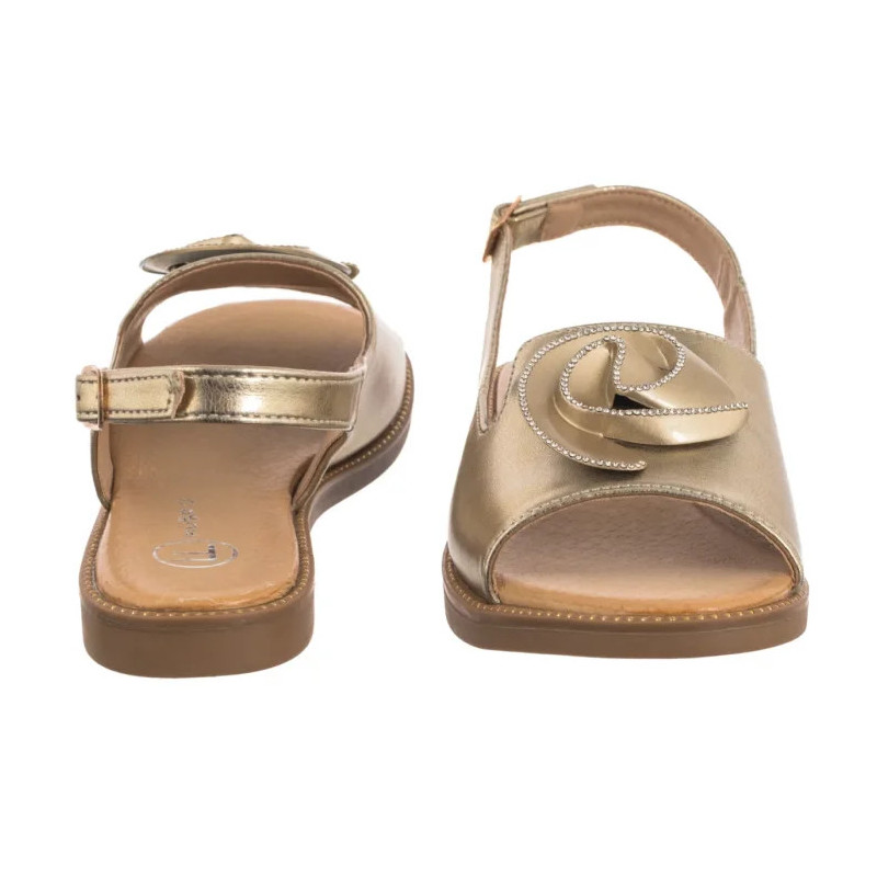 Filippo Złote DS6915/25 GO (FO166-a) sandalai