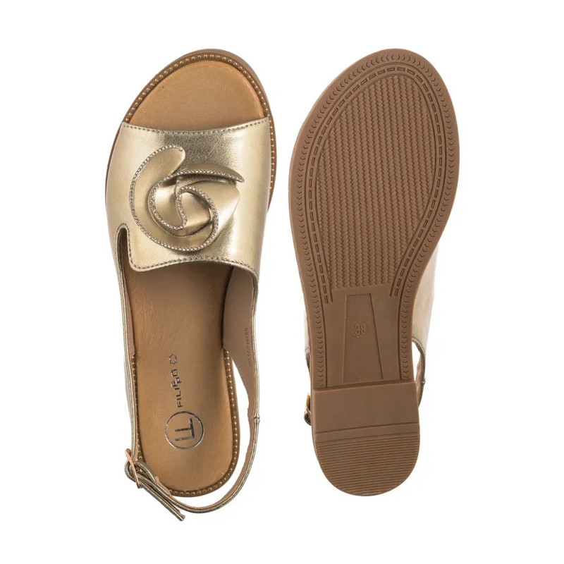 Filippo Złote DS6915/25 GO (FO166-a) sandalai