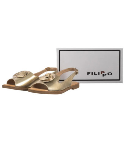 Filippo Złote DS6915/25 GO (FO166-a) sandalai
