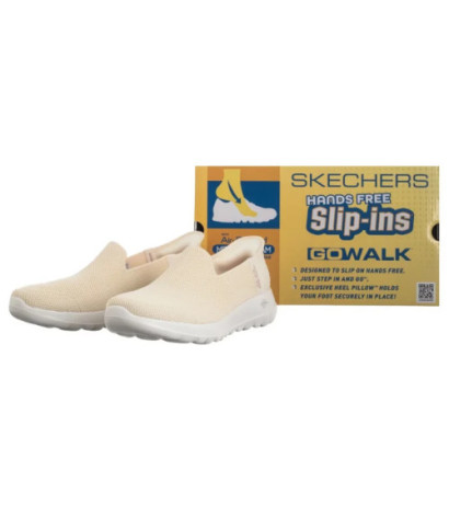 Skechers Go Walk Joy Slip-Ins Vela Off White 124641/OWHT (SK228-a) batai
