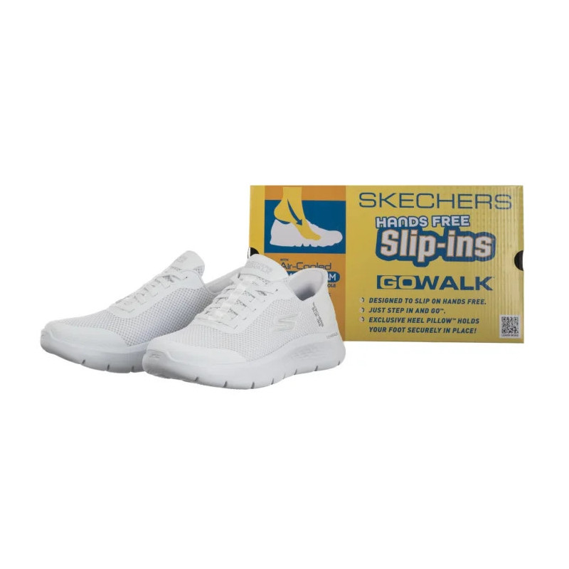 Skechers Go Walk Flex Slip-Ins Grand Entry White 124836/WHT (SK229-a) sportiniai bateliai