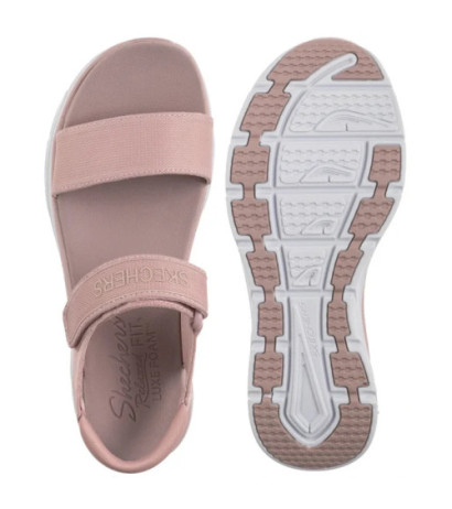 Skechers D'Lux Walker - New Block Blush 119226/BLSH (SK231-b) sandalai